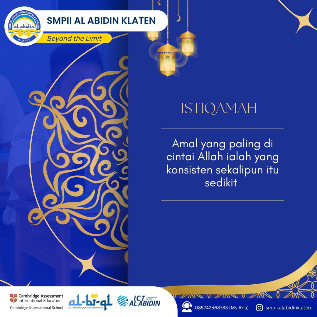 Pentingnya Peran SMP II Al Abidin Klaten Menanamkan Akidah Keislaman pada Anak