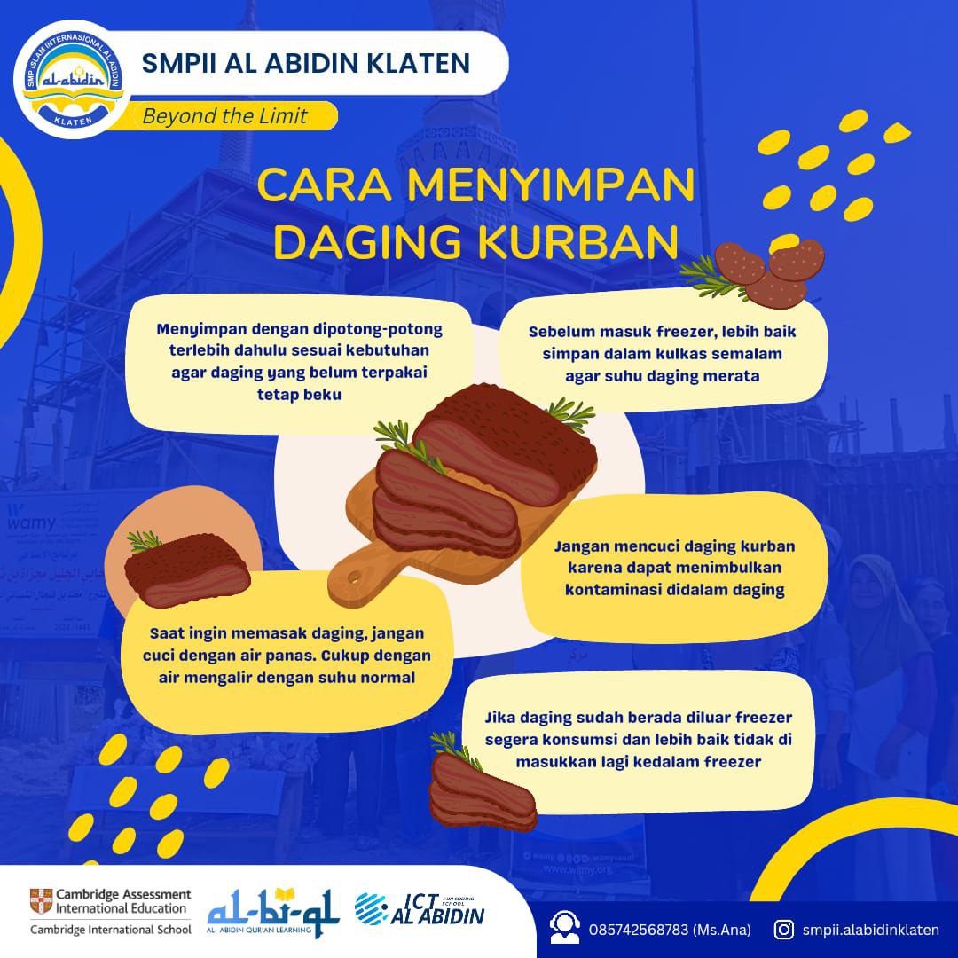 Cara Menyimpan Daging Kurban yang Tepat agar Tetap Segar
